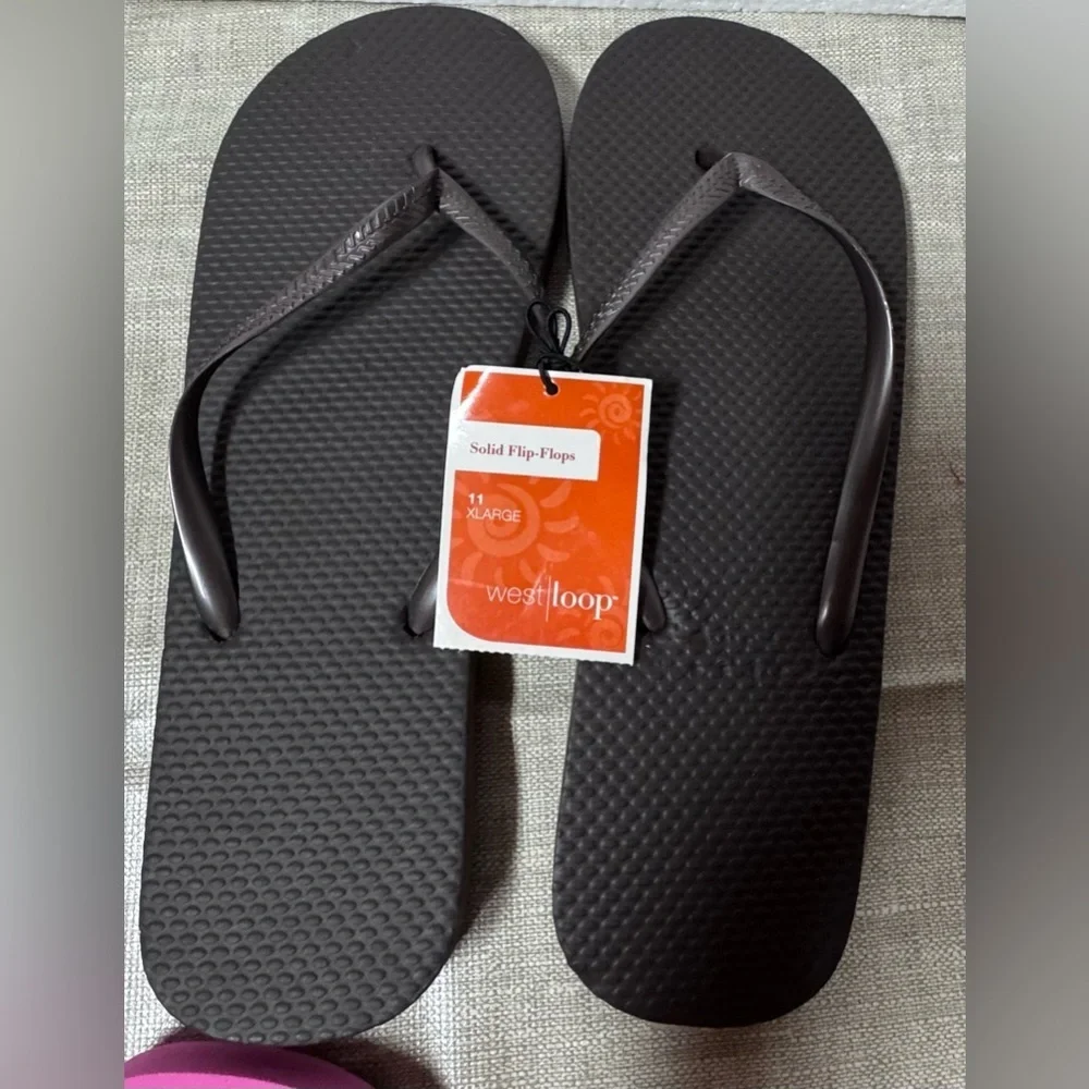 West Loop and No Boundaries  Women's Bundle Flip Flop Sandals -